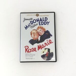 Rose Marie DVD Warner Archive Jeanette MacDonald Nelson Eddy Musical Romance